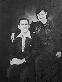 Lowell Sherman Whipple y su esposa Mara Rosa Llenas Daz